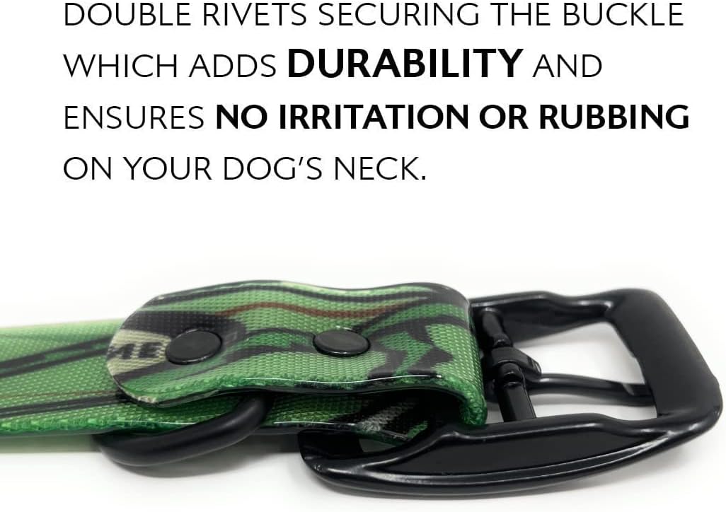 Regal Dog Products Waterproof Hunting Dog Collar – With Heavy Duty Hardware
