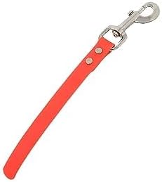 Regal Dog Products Short Dog Leash – 12" Biothane Training Tab Leash , Waterproof Heavy Duty Traffic Lead for Dogs
