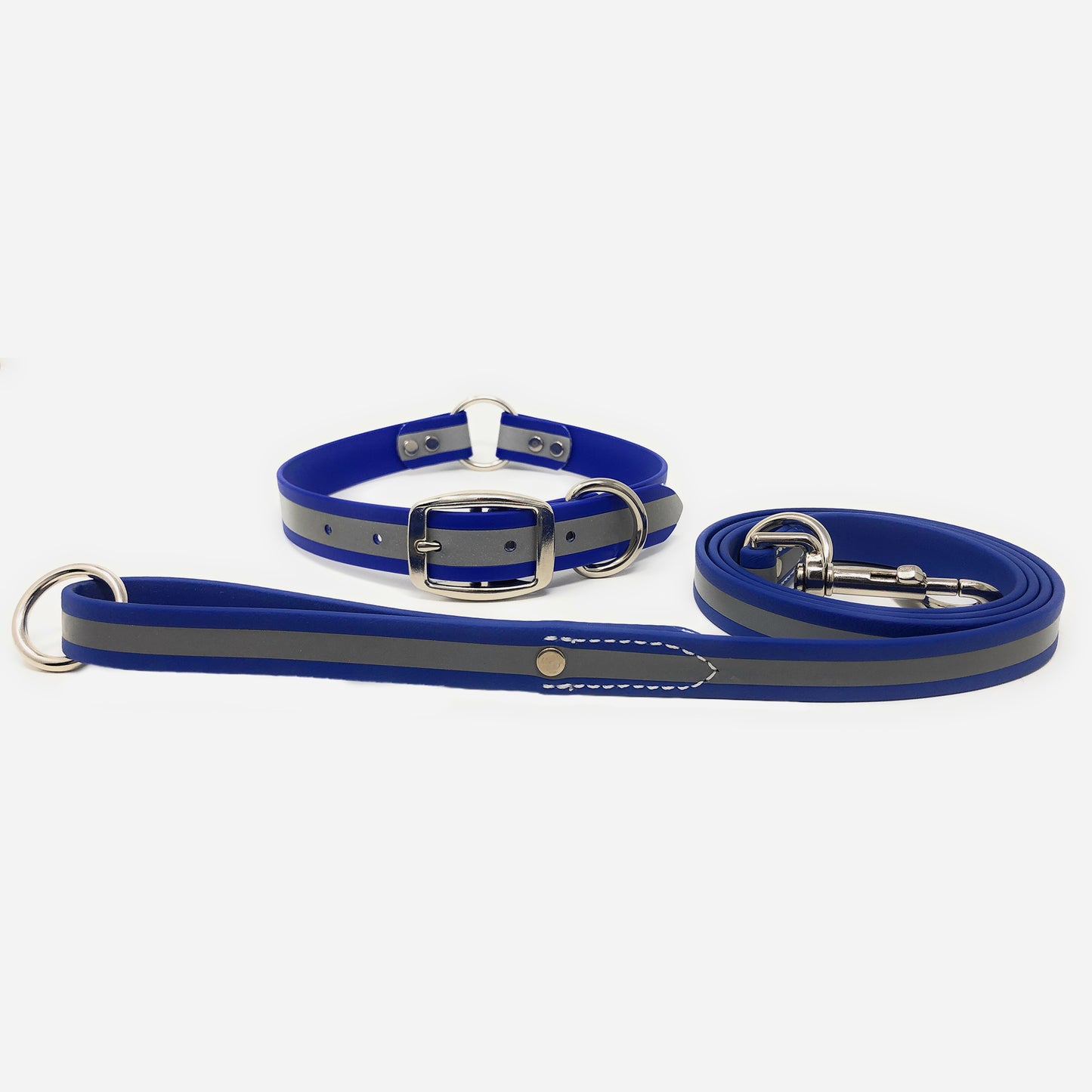 Regal Dog Products Reflective Waterproof Dog Collar and Leash Set