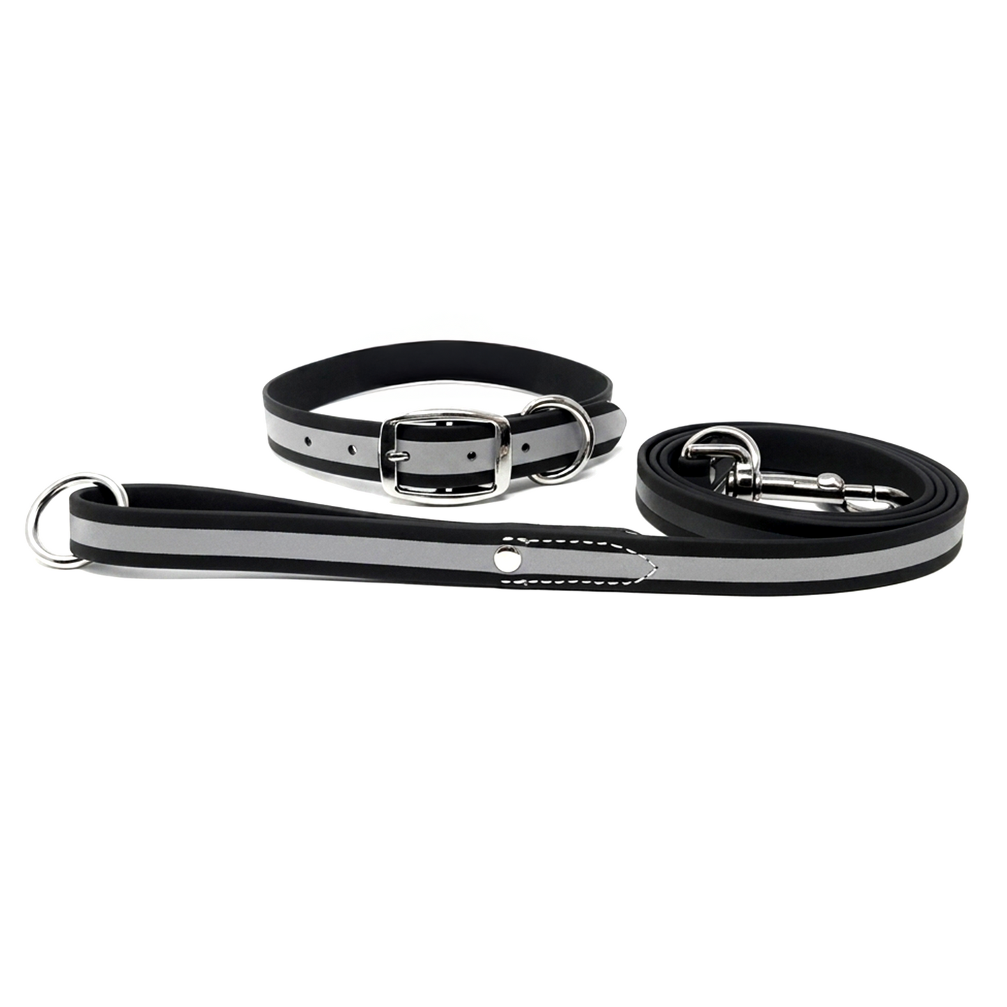 Regal Dog Products Heavy Duty Reflective Dog Collar for Small, Medium and Large Dogs