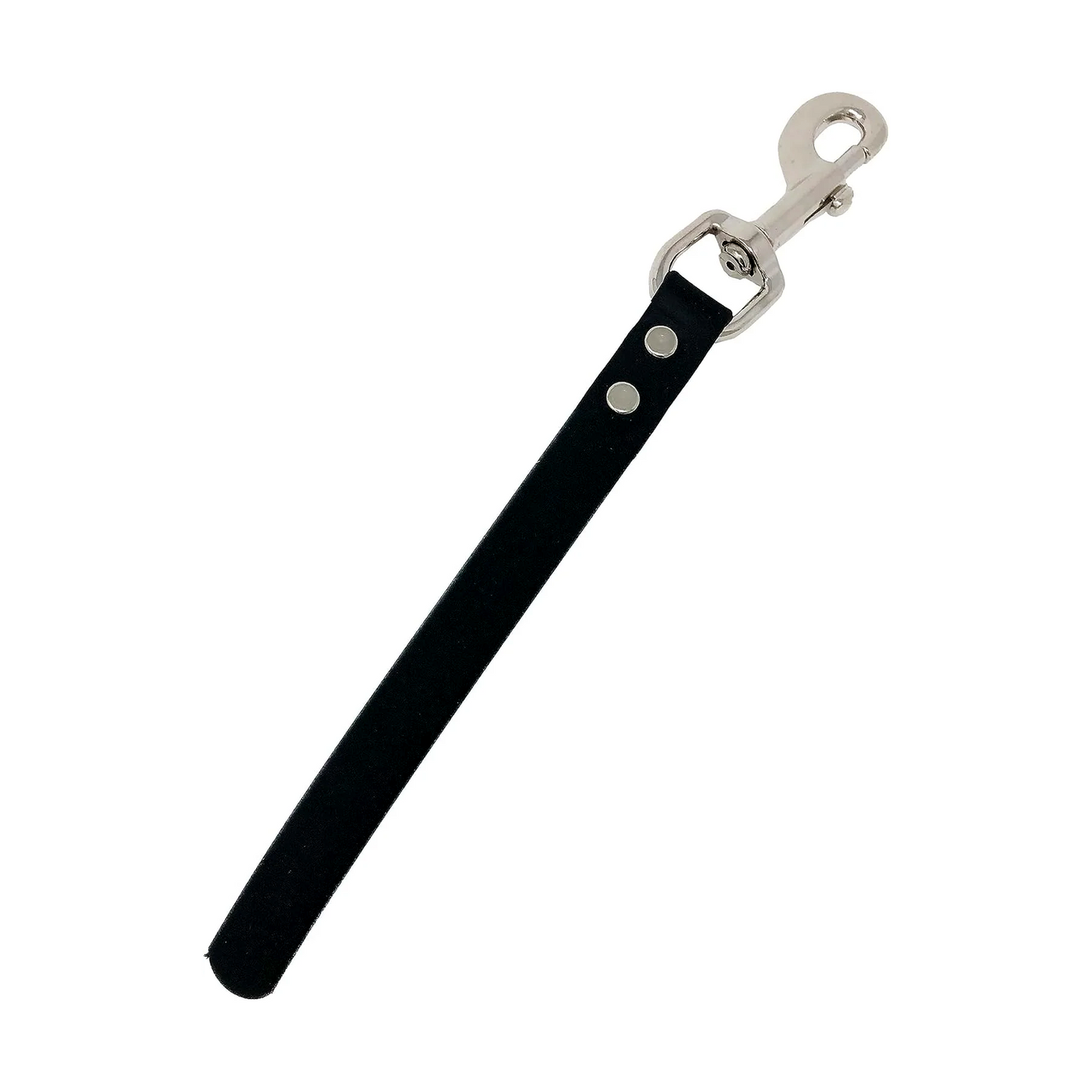 Regal Dog Products Short Dog Leash – 12" Biothane Training Tab Leash , Waterproof Heavy Duty Traffic Lead for Dogs