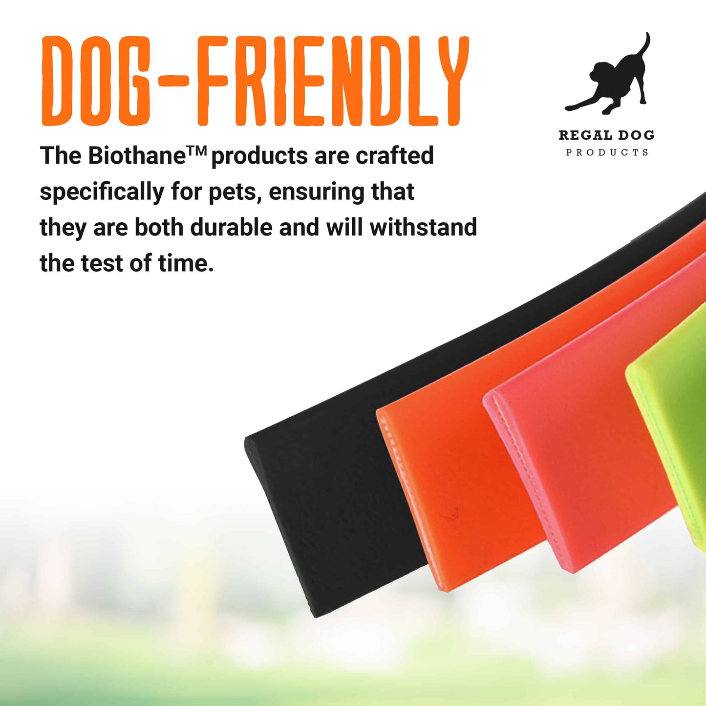 Regal Dog Products Biothane Beta 520 Super Heavy | Coated Webbing Beta Biothane Roll | Waterproof Biothane Strap