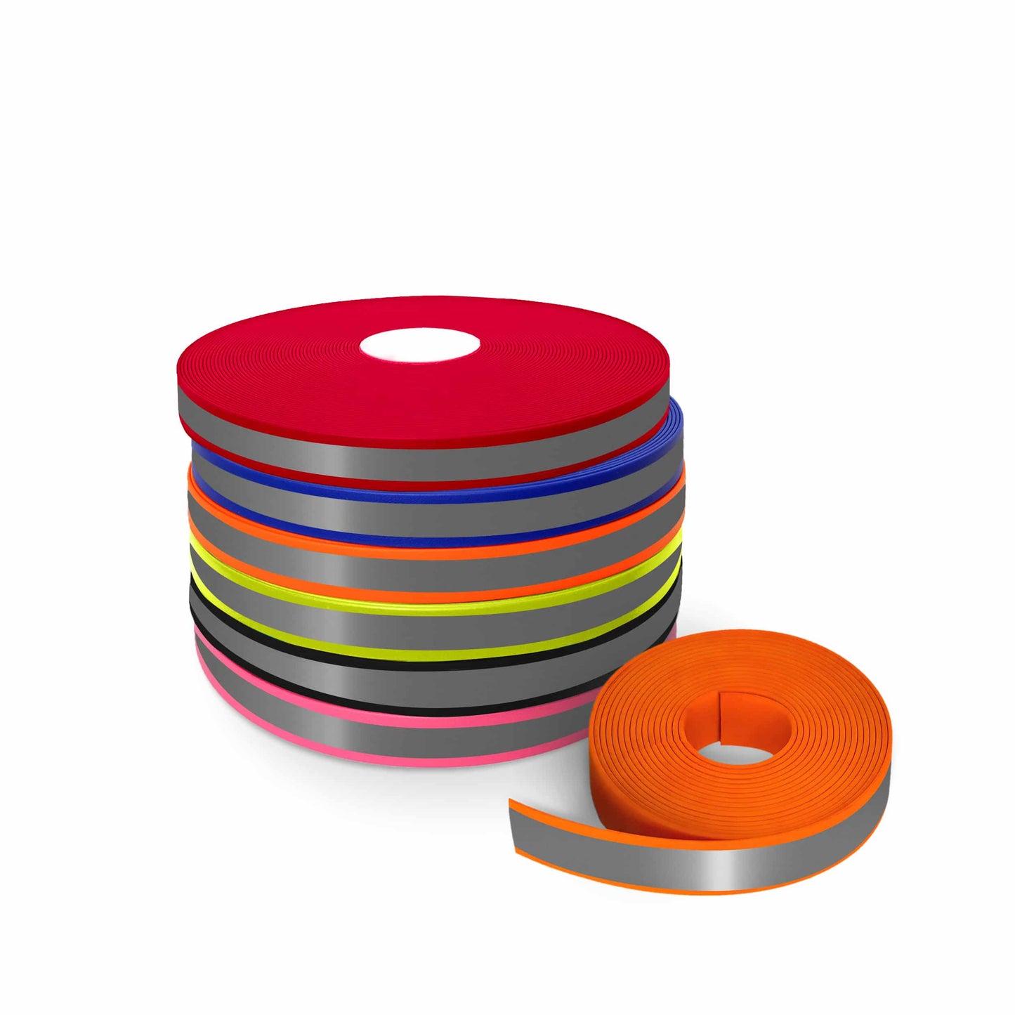 Regal Dog Products Biothane Beta 520 Reflective | Coated Webbing Beta Biothane Roll | Waterproof Biothane Strap | Super Heavy Duty